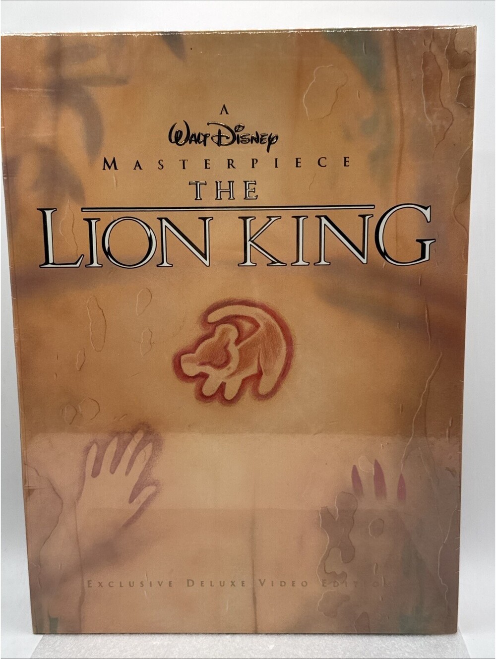 1995 Walt Disney The Lion King Masterpiece Exclusive Deluxe VHS Box Set Sealed
